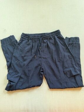 Zara Men's Dark Navy Cargo Joggers